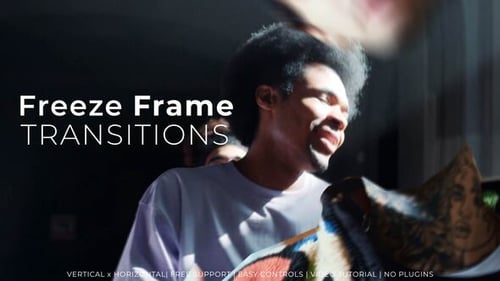 Dynamic Freeze Frame Video Transitions Pack