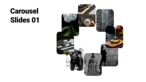 Clean Image Carousel Slideshow for Modern Photo Galleries