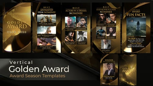 Set de temporada del Vertical Golden Award