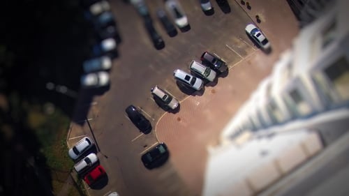 View Out The Window Timelapse Tilt Shift