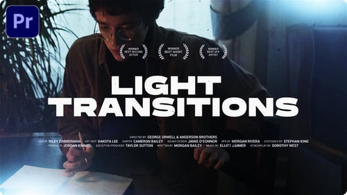 Light Leak Transitions For Premiere Pro