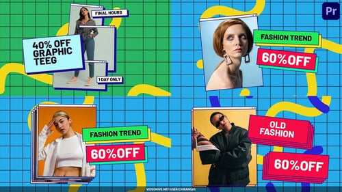 Fashion Shop For Premiere Pro