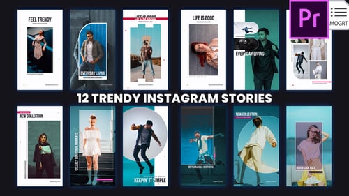 Dynamic Fashion Stories for Social Media