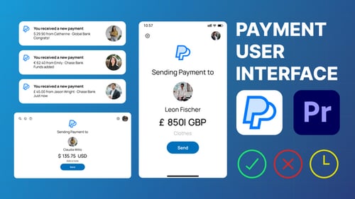 Payment App UI Animation