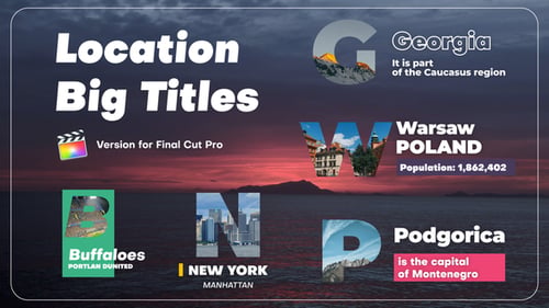 Ubicación: grandes títulos | FCPX