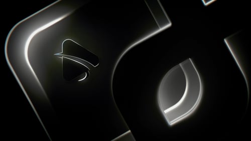 Sleek Glowing Lines Logo Intro Reveal