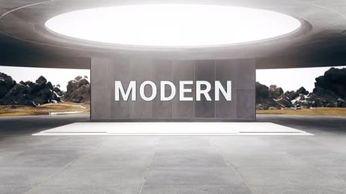 Futuristic Room Modern