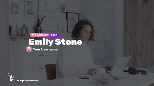 Modern Social Media Lower Thirds Pack