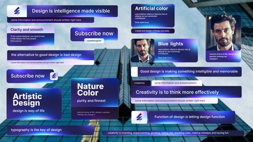 Clean Animated Lower Thirds Pack