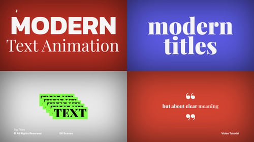 Big Titles | After Effects