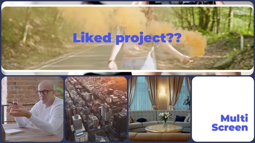 Dynamic Multiscreen Opener for Modern Video Presentations