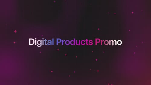 Digital Product Promo