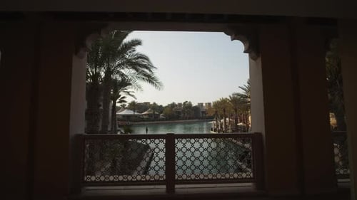 Reveal of Water Canal in Luxury Hotel Resort in Dubai