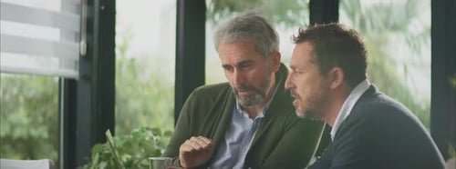 Business partners discussing
