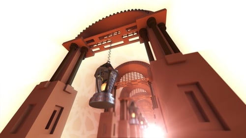 Hanging Lanterns On Arches Of Bricks 3