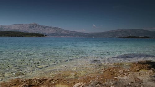 croatia Beach Coast Nature crystal clear harbour adriatic island