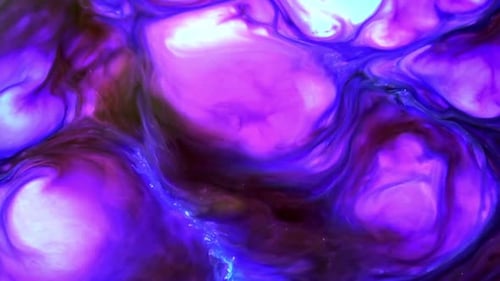 Color Explosion abstraktes Kunstgemälde 480