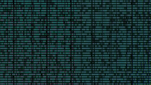 Binary Code horizontal loop