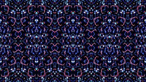 shining brightly the lines set the motion of the colorful waves, on a black background