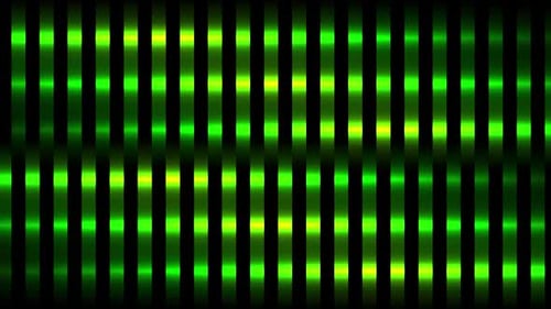 Abstract vertical glowing lines divided into square shaped segments