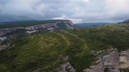 Luftbild der Rocky Mountains