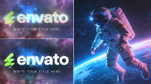 Astronaut Logo Reveal