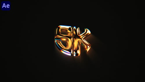 Golden Logo Reveal