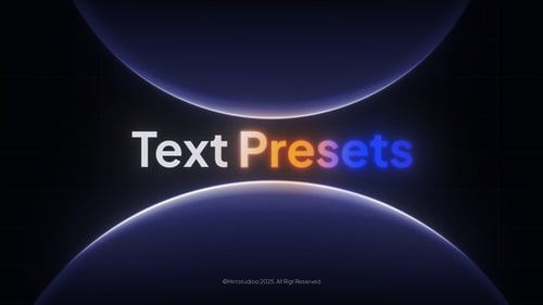 Futuristic Text Reveals for Corporate Tech Presentations