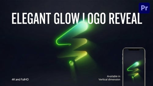 Dynamic Glowing Neon Logo Reveal