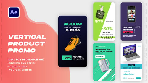 Modern Vertical Product Promo for Social Media