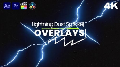 Dynamic Lightning Dust Smoke Cinematic Overlay Effects