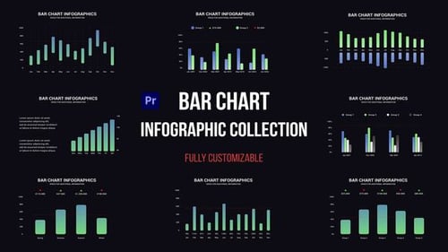 Bar Chart Infographics MOGRT