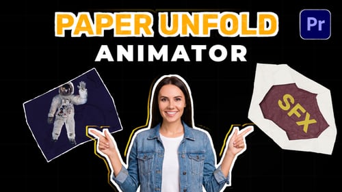 Animador Paper Unfold