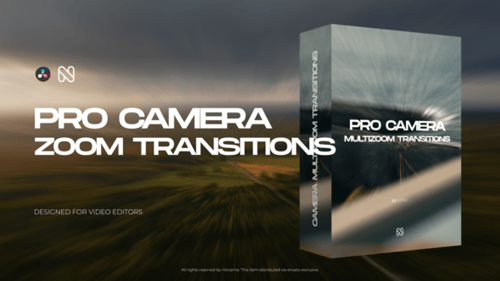 Cinematic Dynamic Camera Zoom Transitions Pack