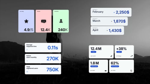 Dynamic Corporate Data Infographics Pack