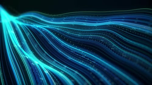 Digital Data Waves Transfer