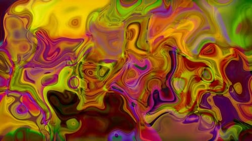 Fond abstrait coloré, ondulé, marbre propre, tendance, animation liquide
