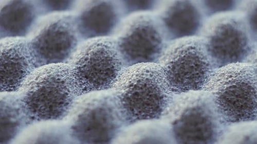 Sound Insulation Material Macro View
