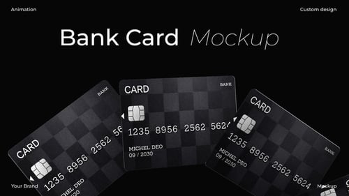 Plastc Bank Card Mockup