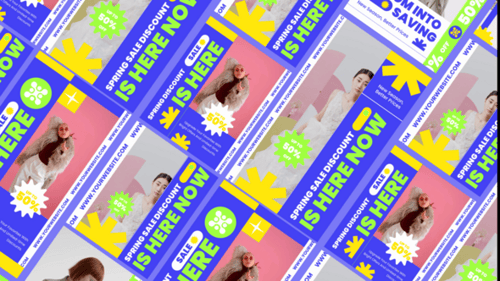 Spring Sale Social Media Promo After Effect