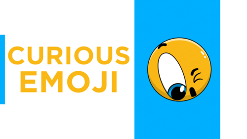 Cute Cartoon Eye Roll Emoji Animation