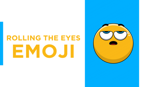 Bored Shushing Emoji Character Animation