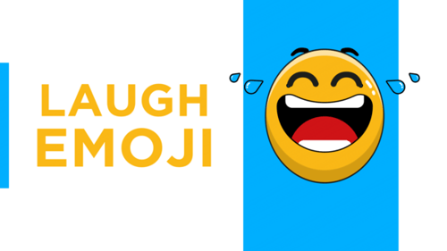 Looping Animated Laughing Emoji with Tears of Joy