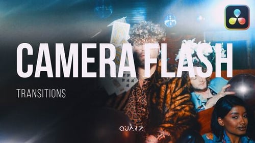 Camera Flash Transitions for DaVinci Resolve