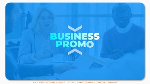 Modern Business Promo Presentation Slides