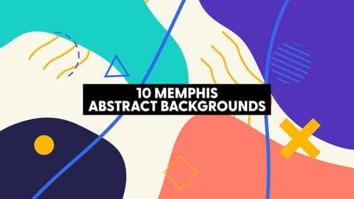 Memphis Abstract Backgrounds