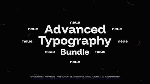 Dynamic Kinetic Typography Text Animations for Modern Video Projects