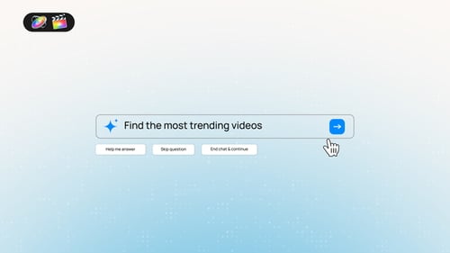 Modern Smart Search User Interface Presentation