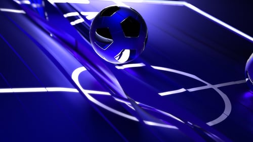 Dynamic Sports Broadcast Intro with Animated Equipment