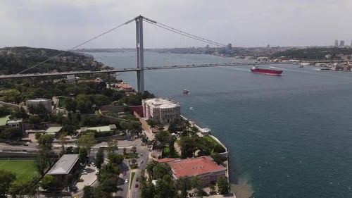 Boat Istanbul Bridge